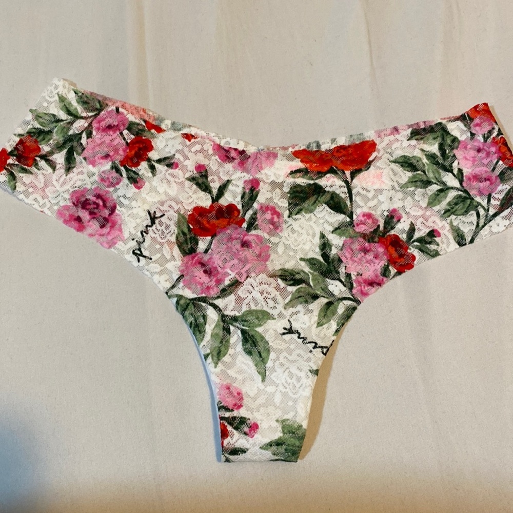 Pink Victoria’s Secret thong brand new with tag